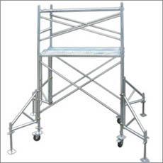 170型移動腳手架高清圖片展示——阜城光明建筑機械廠專業建筑設備租賃服務